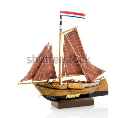 Dutch fishing boats Stock photo © ivonnewierink