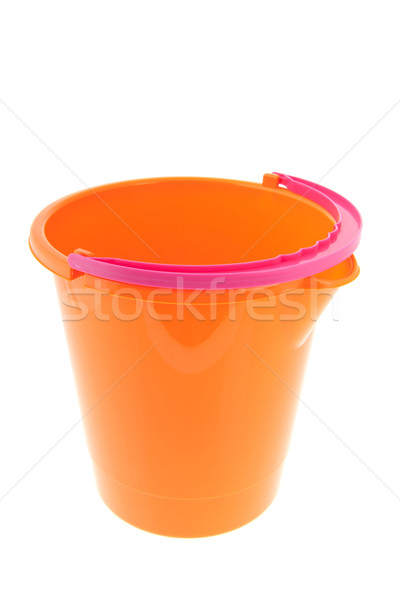 Orange bucket Stock photo © ivonnewierink