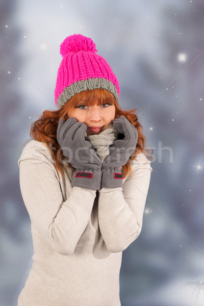 Stock photo: Winter woman