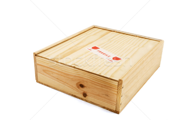 box with fragile content Stock photo © ivonnewierink