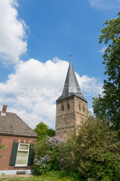 Dutch church in Achterhoek Stock photo © ivonnewierink