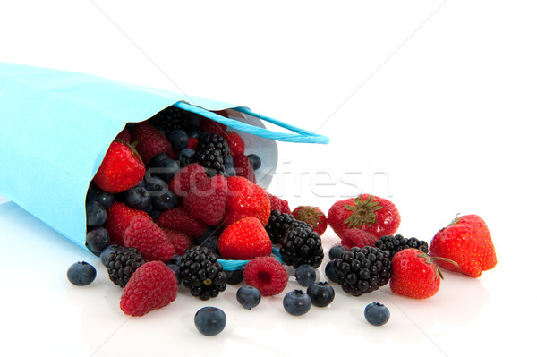 Diversity fresh fruit Stock photo © ivonnewierink