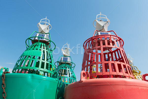 Buoys for the sea Stock photo © ivonnewierink