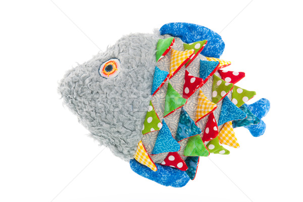 Stock photo: Stuffed funny fish