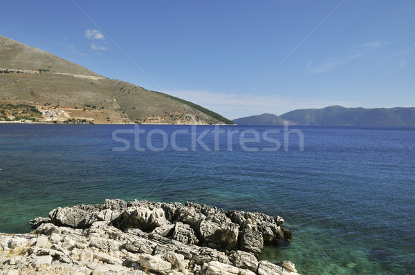 Untamed Greek coast Stock photo © ivonnewierink