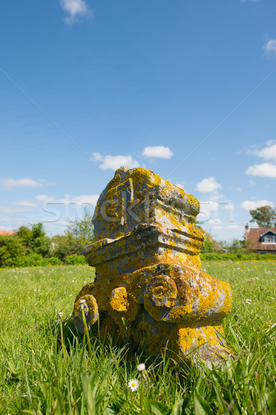 Grave yard at Dutch Terschelling Stock photo © ivonnewierink