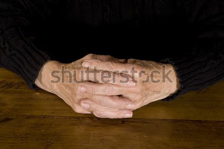 old hands Stock photo © ivonnewierink