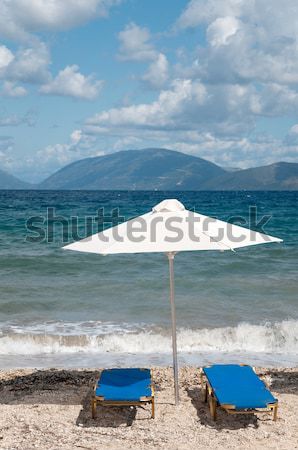 Tájkép tengerpart görög sziget víz tenger Stock fotó © ivonnewierink