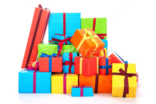 Stock photo: Many presents