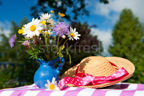 Wild flower bouquet Stock photo © ivonnewierink
