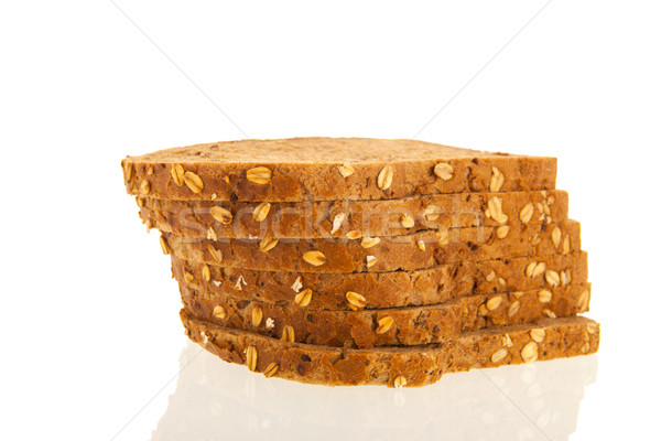Stock photo: Wholemeal slices of bread