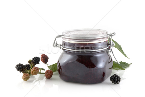 Blackberry jam Stock photo © ivonnewierink