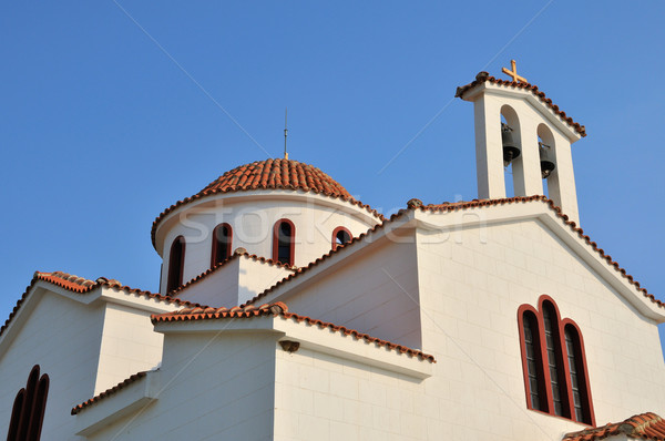 Detail of Greek church Stock photo © ivonnewierink