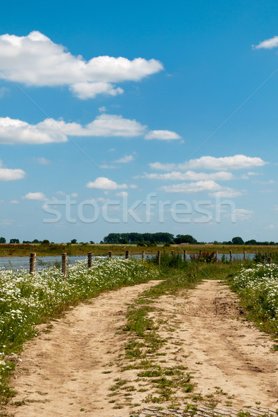 Stock photo: River the Lek in Holland