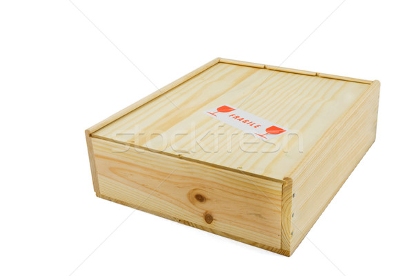 Wooden box Stock photo © ivonnewierink