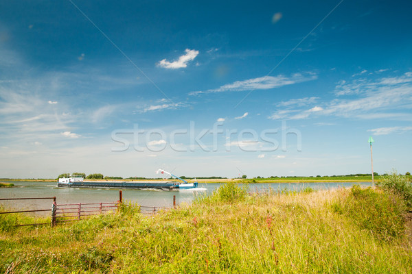 Stock photo: River landscape in Holland