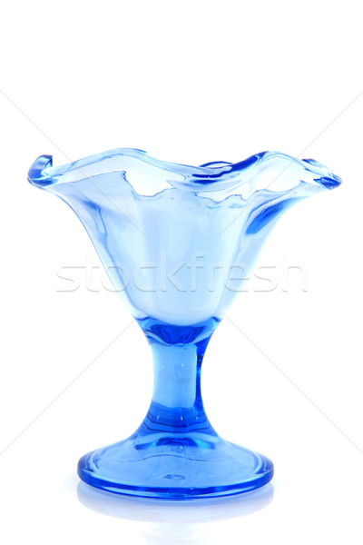 Blue ice glass cup Stock photo © ivonnewierink