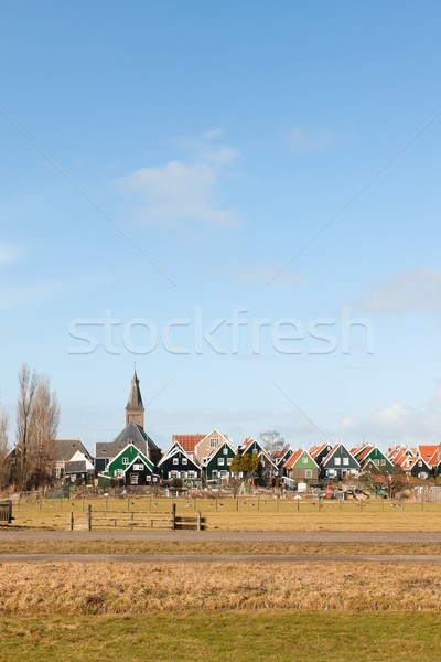 Typical Dutch village Stock photo © ivonnewierink