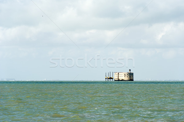 Fort Boyard in France Stock photo © ivonnewierink