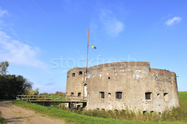 Bastion in Muiden Holland Stock photo © ivonnewierink