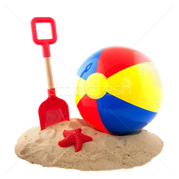 商業照片: 海灘 · 樂趣 · 塑料 · 球 · 玩具