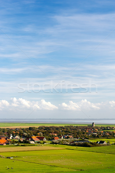 Typical Dutch village Hollum Stock photo © ivonnewierink