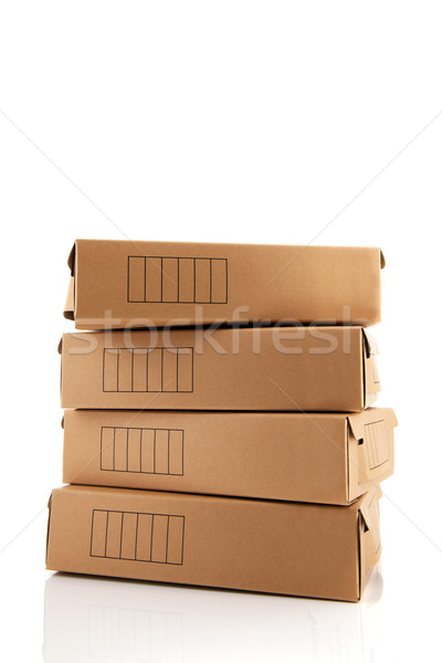 Archive boxes Stock photo © ivonnewierink