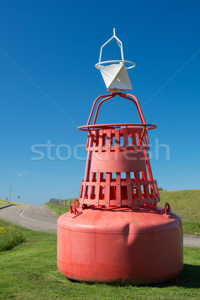 Red buoy Stock photo © ivonnewierink