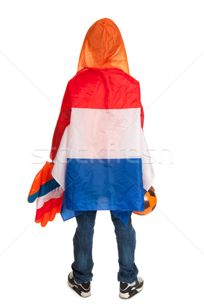 Dutch soccer supporter Stock photo © ivonnewierink