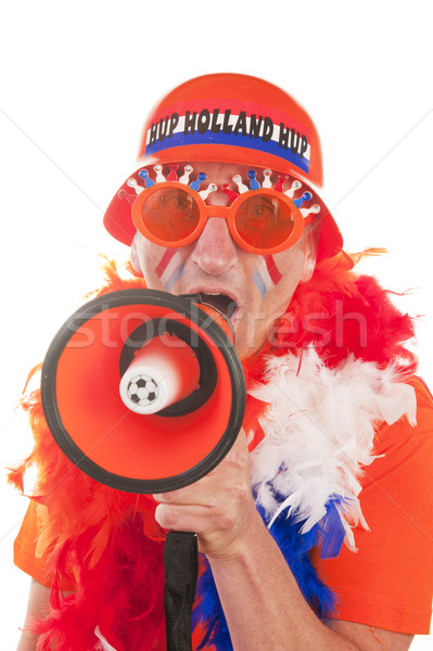 Dutch soccer supporter Stock photo © ivonnewierink