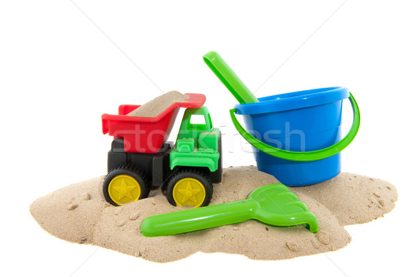 toys in the sand Stock photo © ivonnewierink