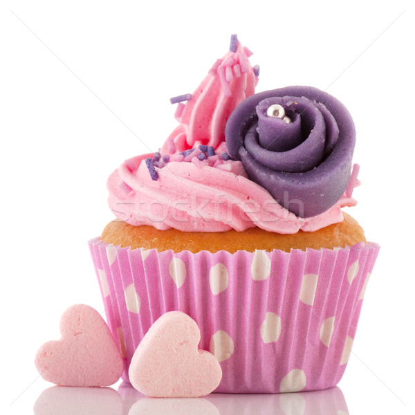 Stockfoto: Roze · snoep · harten