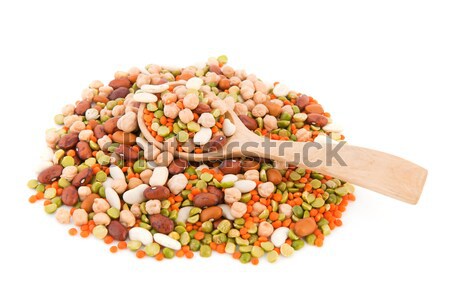 Mixed legumes Stock photo © ivonnewierink