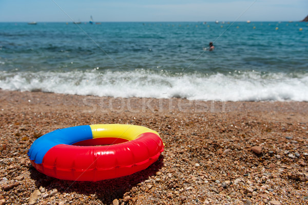Toy life preserver Stock photo © ivonnewierink