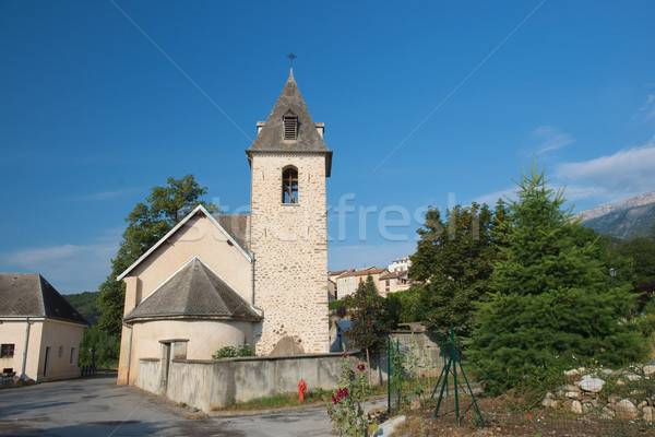 Village Neffes in the Haute Provence Stock photo © ivonnewierink