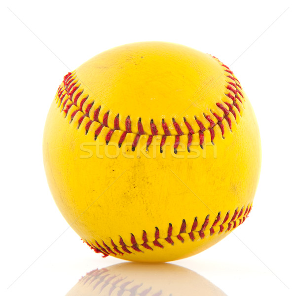 Yellow baseball Stock photo © ivonnewierink