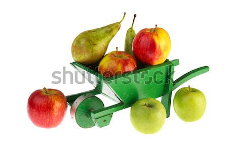 Green apples Stock photo © ivonnewierink
