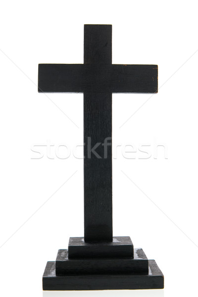 Simple black cross Stock photo © ivonnewierink