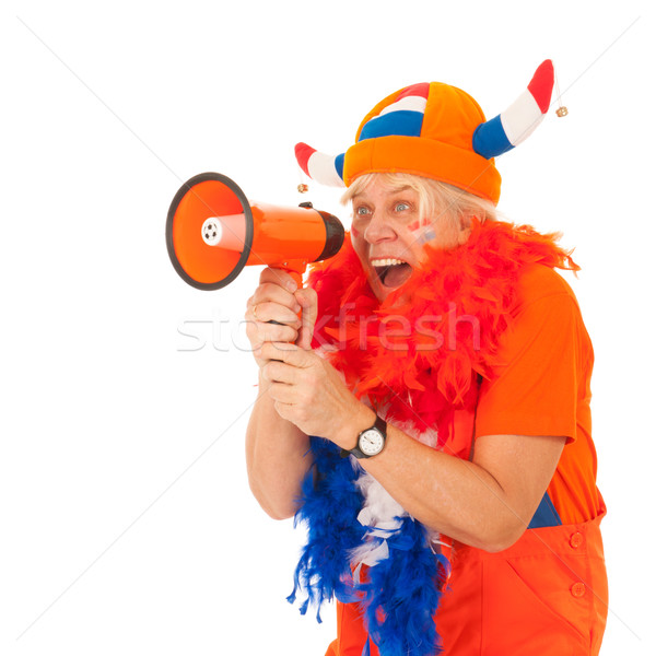 Dutch soccer supporter Stock photo © ivonnewierink