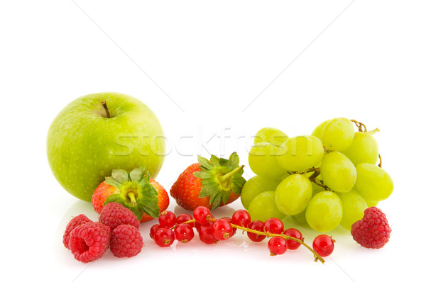 Fresh ripe summer fruit Stock photo © ivonnewierink