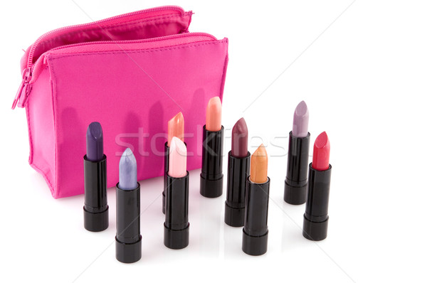 makeup case with lipsticks Stock photo © ivonnewierink