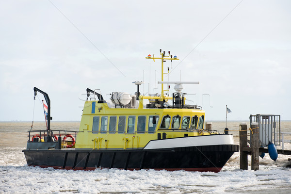 Ship in ice Stock photo © ivonnewierink