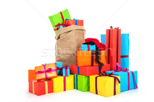 Many presents for Dutch Sinterklaas eve Stock photo © ivonnewierink