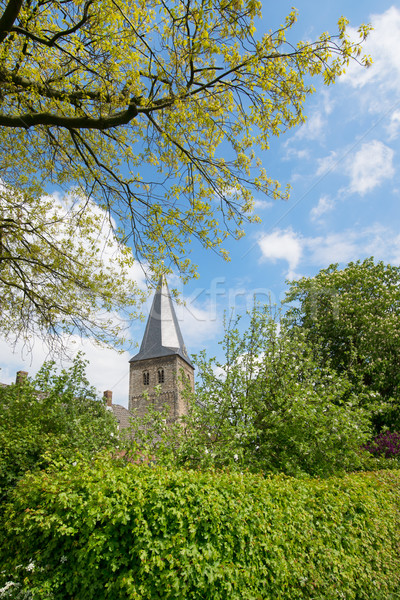 Dutch church in Achterhoek Stock photo © ivonnewierink