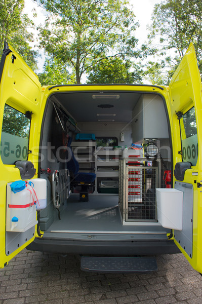 Interior ambulance for animals Stock photo © ivonnewierink