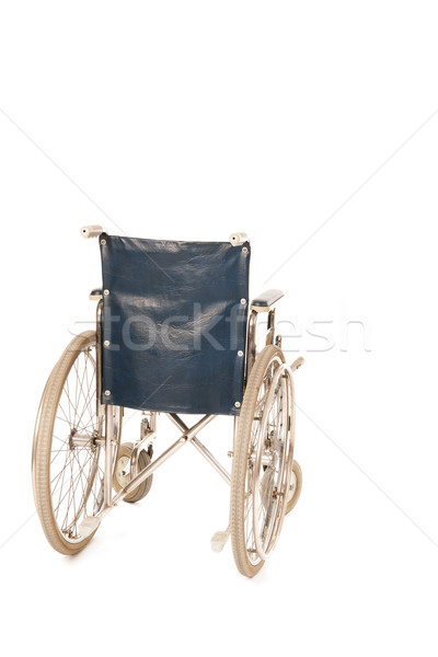 輪 椅子 孤立 白 移動 黑色 商業照片 © ivonnewierink