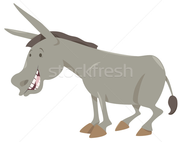 donkey cartoon animal Stock photo © izakowski