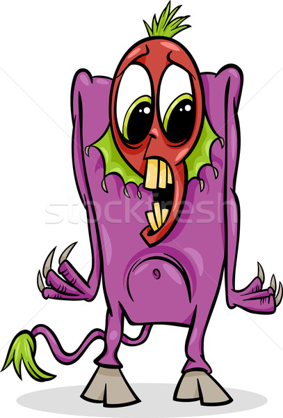 cartoon funny monster illustration Stock photo © izakowski