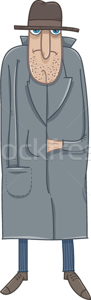 ruffian cartoon illustration Stock photo © izakowski
