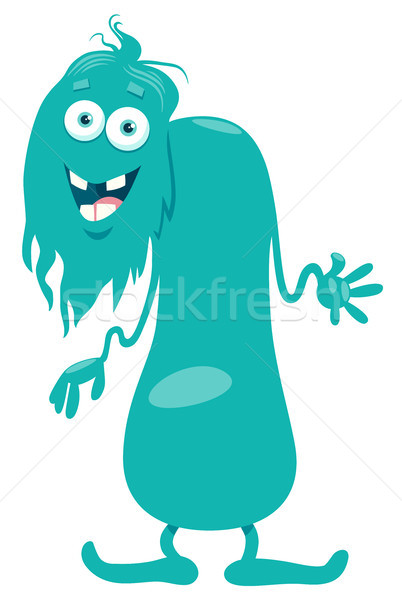 monster fantasy character cartoon illustration Stock photo © izakowski